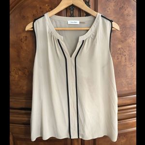 Calvin Klein Sleeveless Blouse